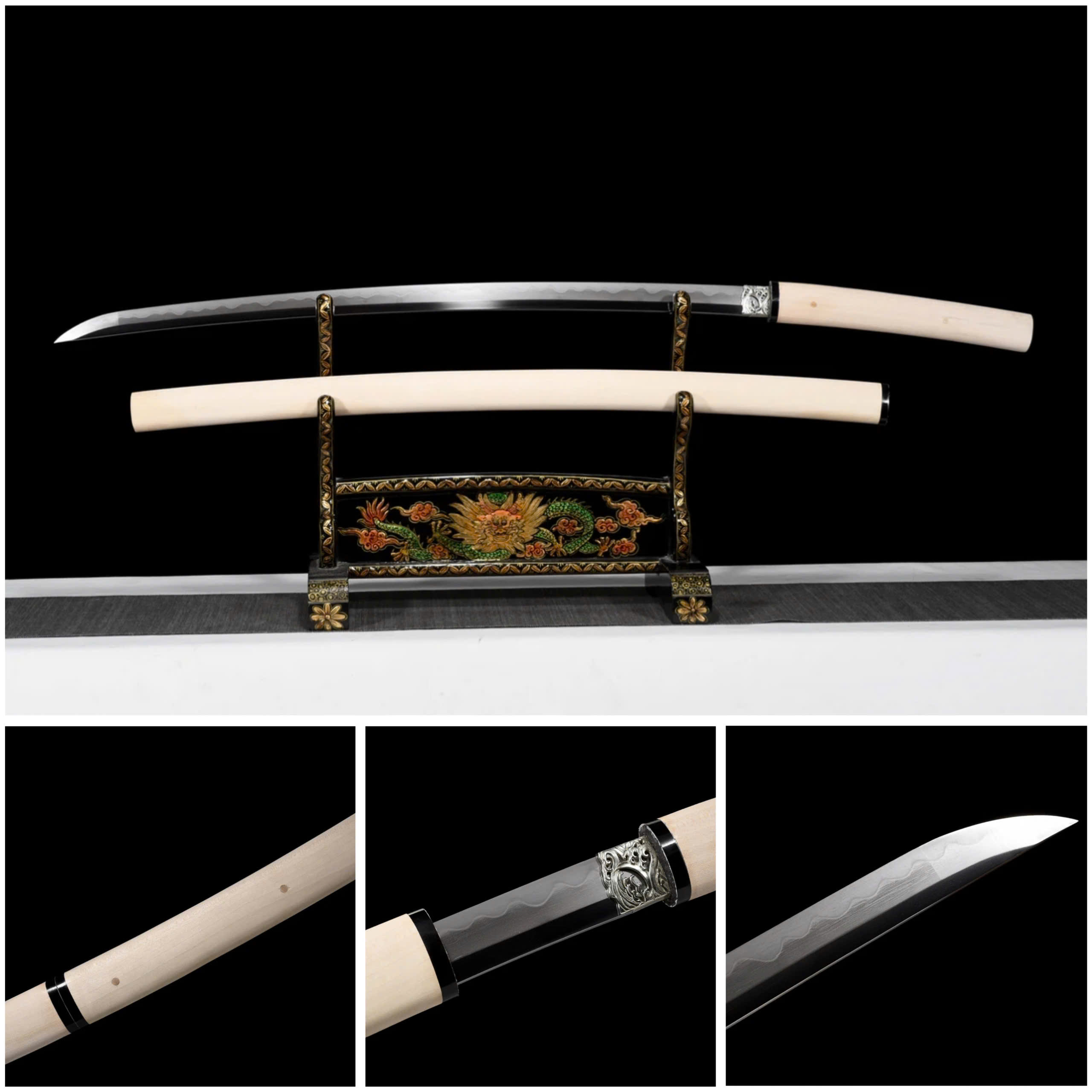 Shirasaya THÉP T10 / CLAY TEMPERED [CS MSP 18]